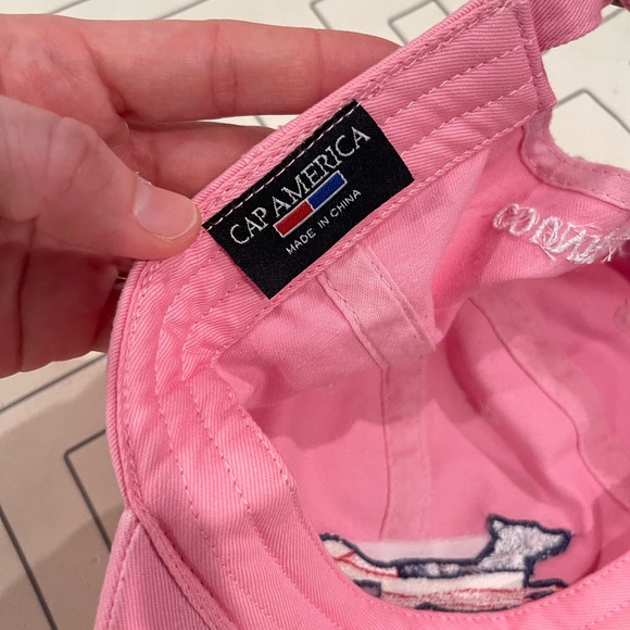 Country Club Prep Pink American Flag Fox Hat - Picture 5 of 10